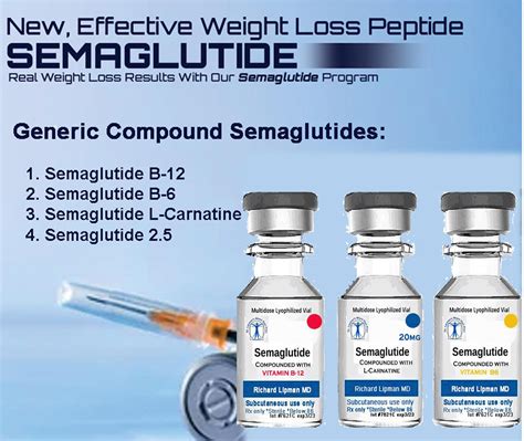 The active ingredient works as an appetite suppressant. . Compounded semaglutide b12